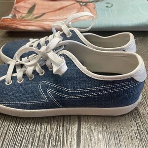 Rag&bone women’s court low top denim sneaker barely used (2x)